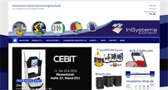Desktop Screenshot of insystems.de